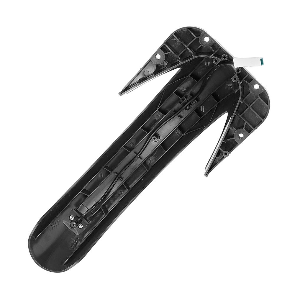 Rear Mudguard Kit Scooter Replacement Accessory with Mudguard Bracket Rear Brake Light