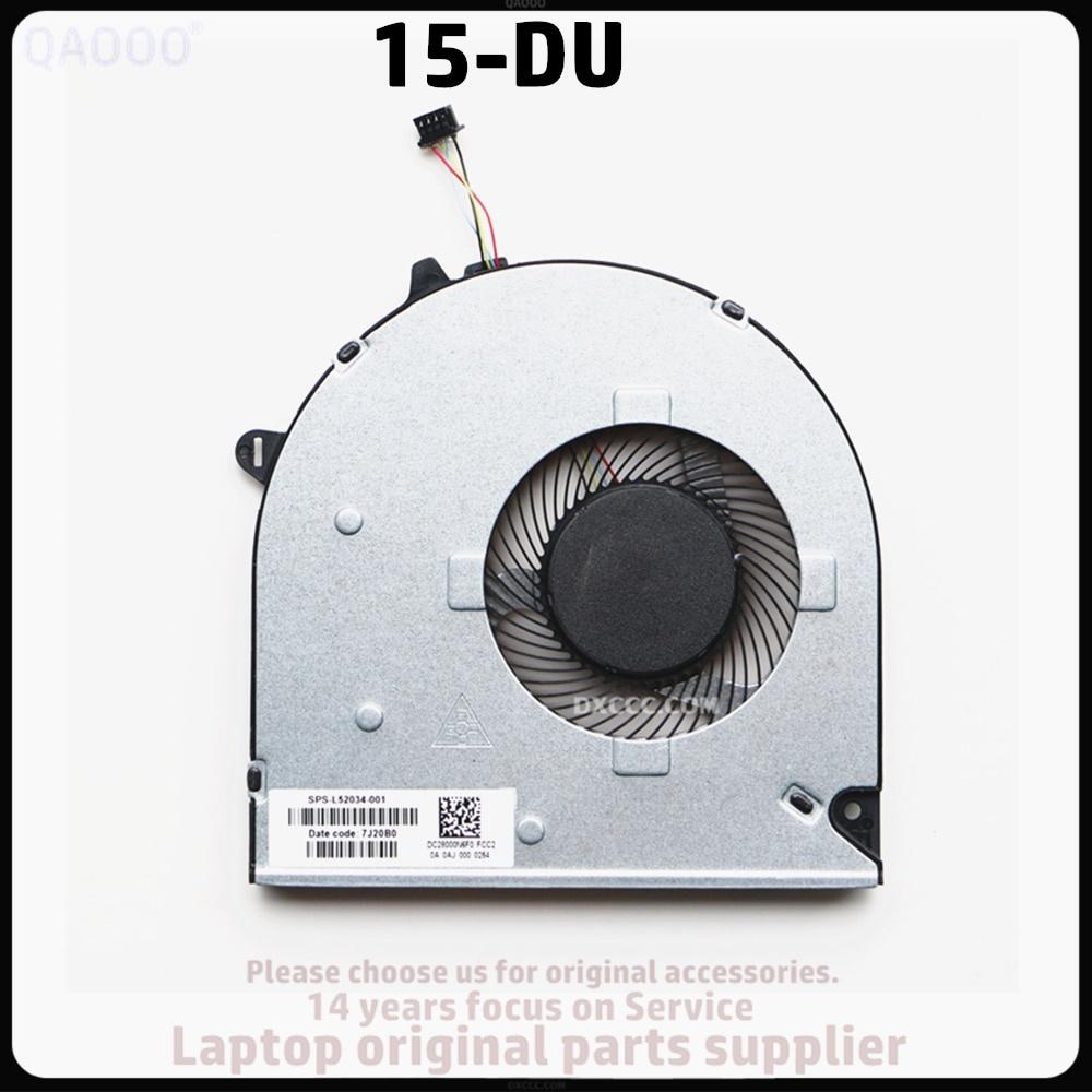 L52034-001 Laptop CPU COOLING FAN FOR HP Laptop 15s-du 15-du 15s-du0002tx 15s-du0006tx TPN-C139 CPU COOLING FAN