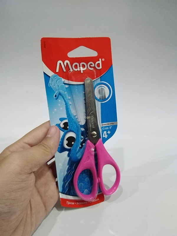 Bộ 2 Kéo Maped Essentials 464210 13cm - Màu Hồng