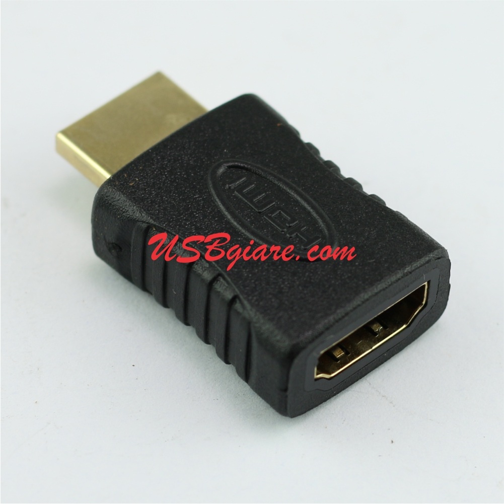 Đầu nối HDMi đực cái - HDMI Male to Female jack【USBgiareCom】