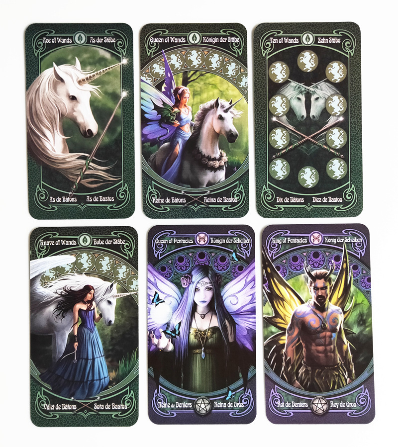 Bộ Bài Bói Anne Stokes Legends Tarot Cao Cấp