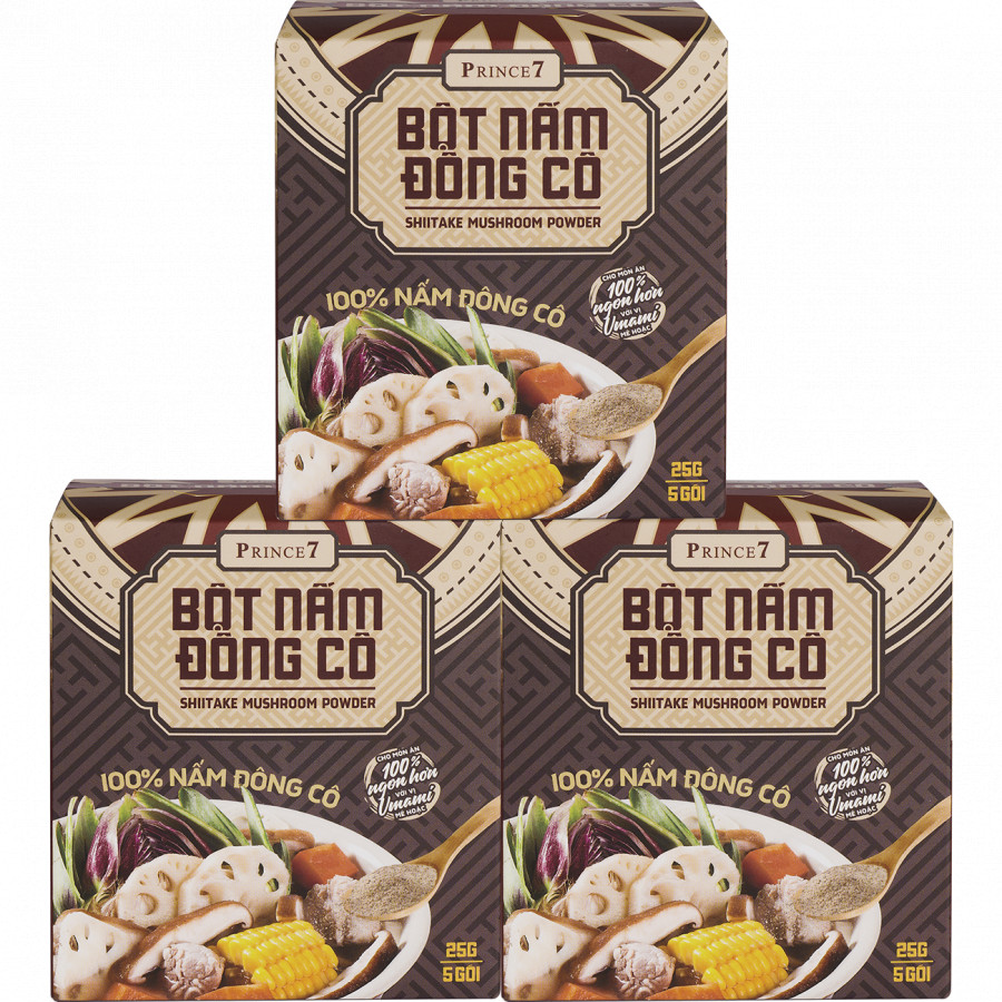 Bột nấm Đông Cô Prince7