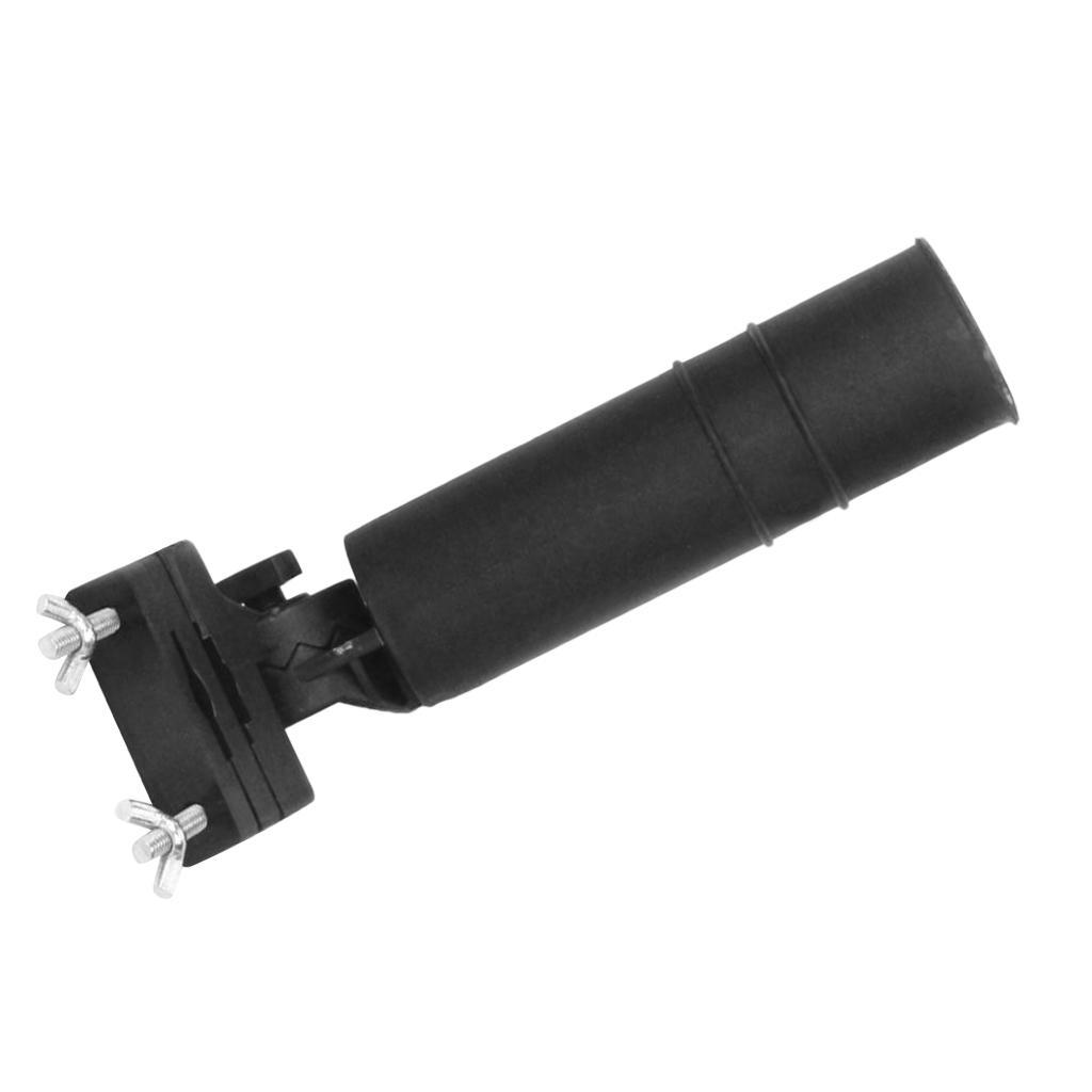 Adjustable Golf Push Cart Umbrella Holder for golf 2pcs Black