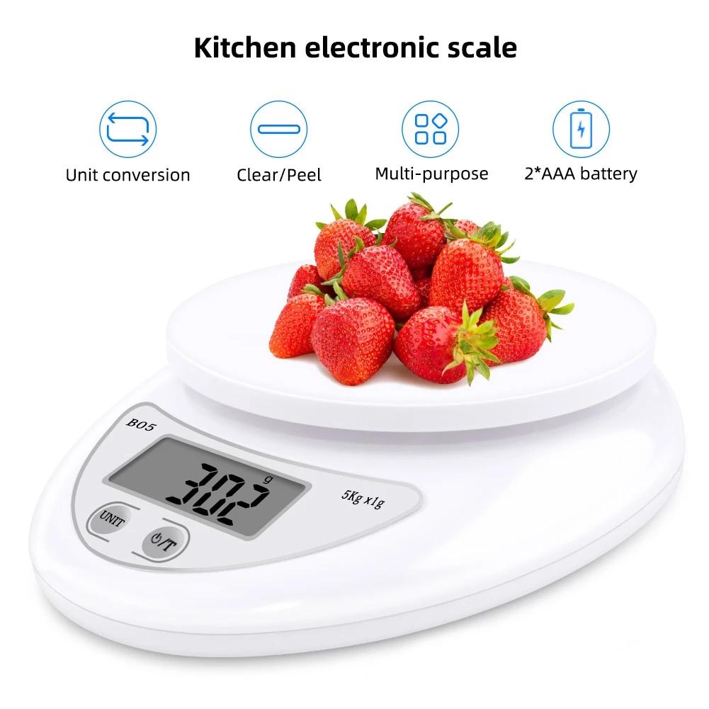 Cân tiểu ly điện tử 5kg/ 1kg 5kg/ 1g 1kg/ 0.1g