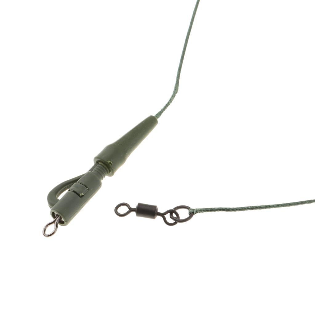 Carp Fishing Hair Rig with Clip Swivel Carp Rig Fishing Tackle 001