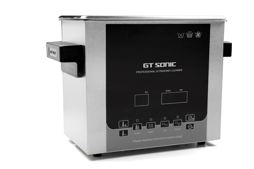 Bể rửa siêu âm Gtsonic-D6, 6 lít giúp tẩy rửa, làm sạch, vệ sinh, bảo dưỡng các vật dụng phòng thí nghiệm, công nghiệp cơ khí, dụng cụ nha khoa/y tế, dung cụ gia đình, trang sức, đồng hồ – Hàng Chính Hãng
