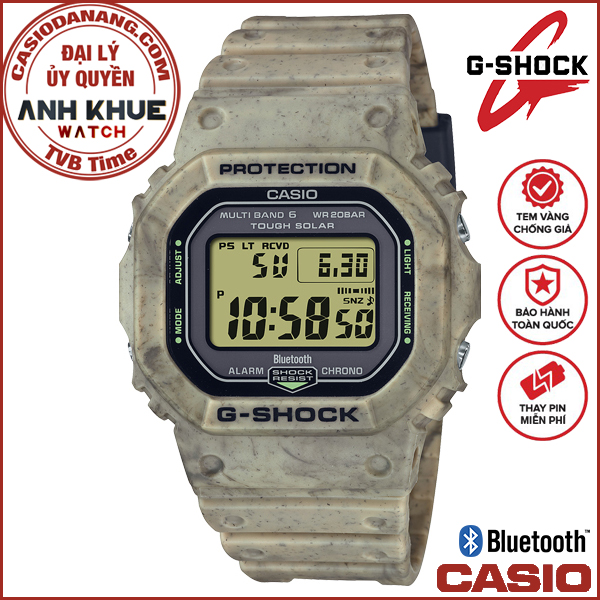 Đồng hồ nam dây nhựa Casio G-Shock chính hãng Anh Khuê GW-B5600SL-5DR (42mm)