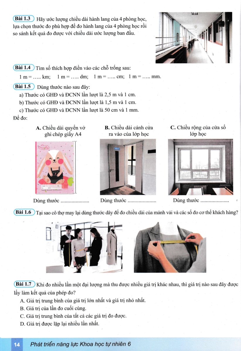 ND - Phát Triển Năng Lực Khoa Học Tự Nhiên 6