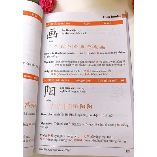 Sách-Combo: Câu chuyện chữ Hán cuộc sống hàng ngày + Siêu trí nhớ chữ Hán tập 3 in màu