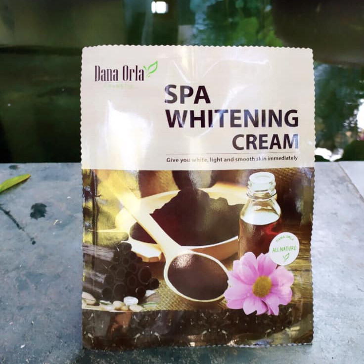 Kem Tắm Trắng Toàn Thân DANA ORLA - Than Hoạt Tính  (Spa Whitening Cream) 120g