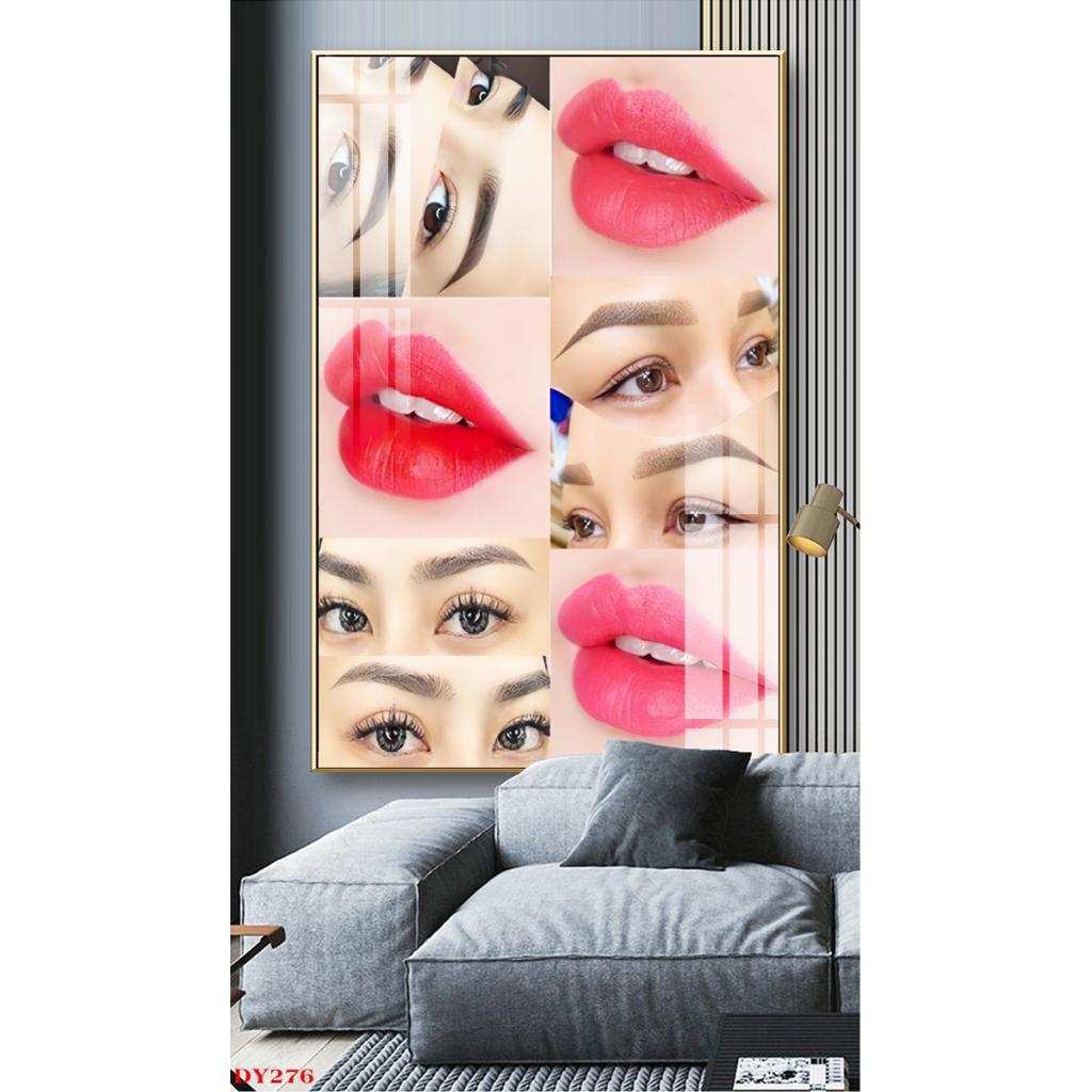 Tranh Tráng Gương Chủ Đề Thẩm Mỹ, Spa Hiện Đại TM02