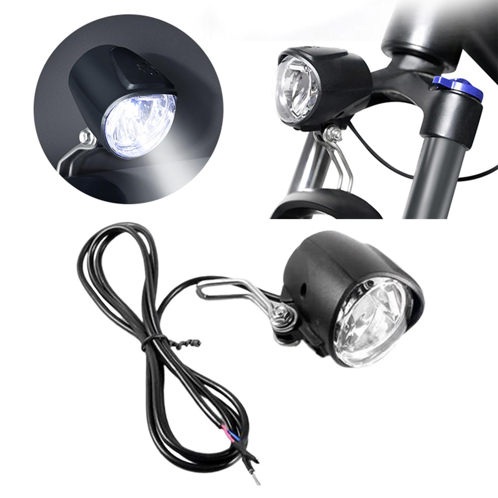 Electric Headlight 12V-80V Light with 2 in 1 Waterproof