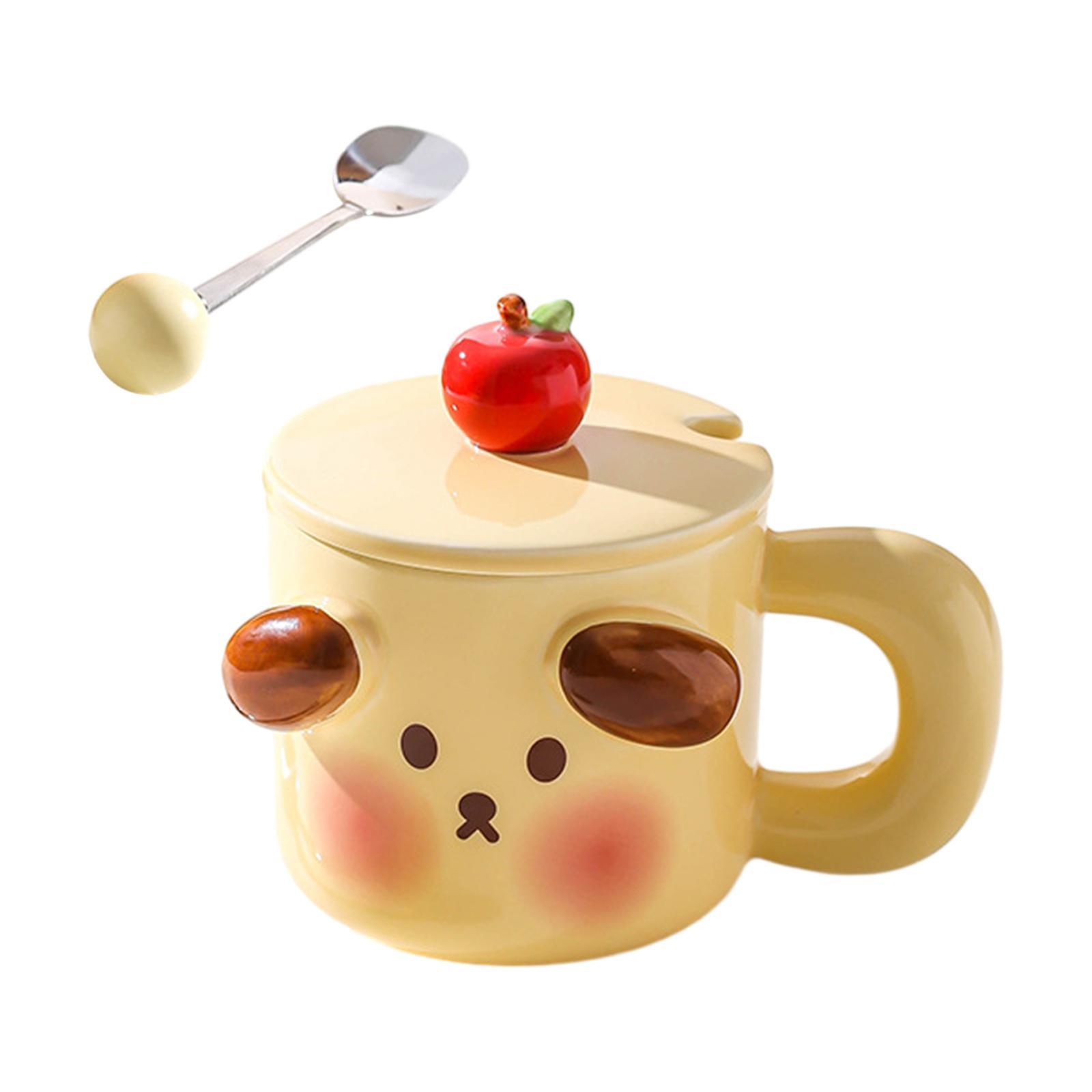Ceramic Coffee Mug Tea Cup Household Creative Novelty Birthday Gifts Milk Mug Cup Coffee Cup for Valentines Day Office Hotel Beverage Friends