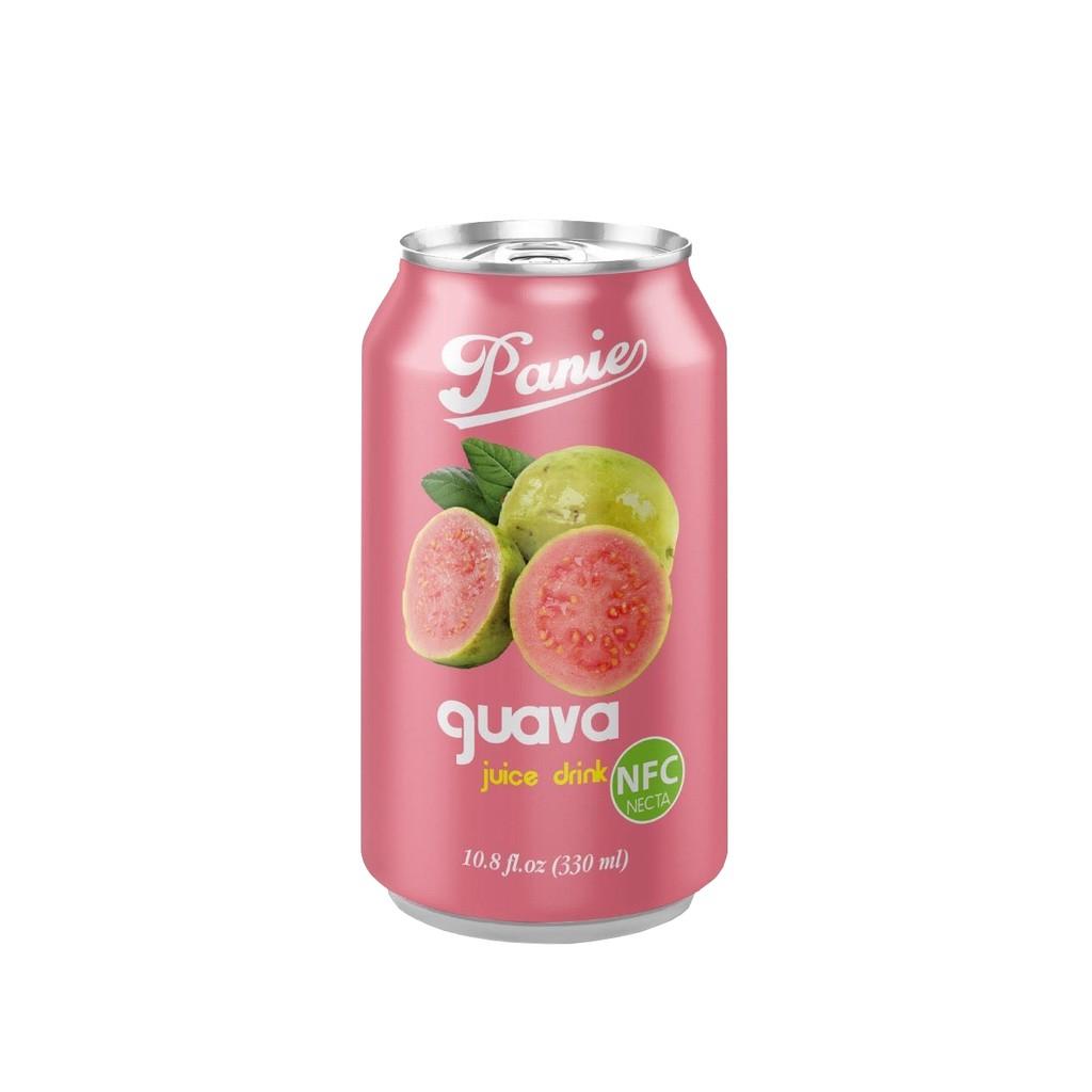 Nước trái cây hương ổi (lốc 6 lon) - Panie Juice Quava