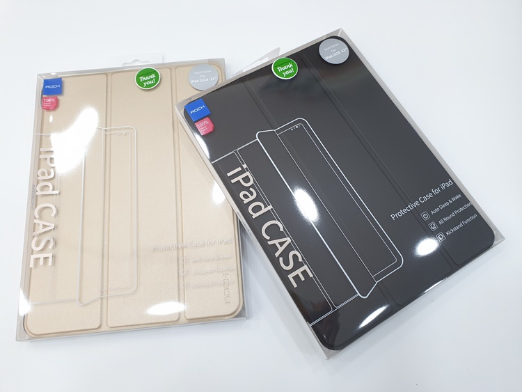 Bao da chính hãng ROCK Touch Series cho iPad Pro 12.9 2018 - Đen