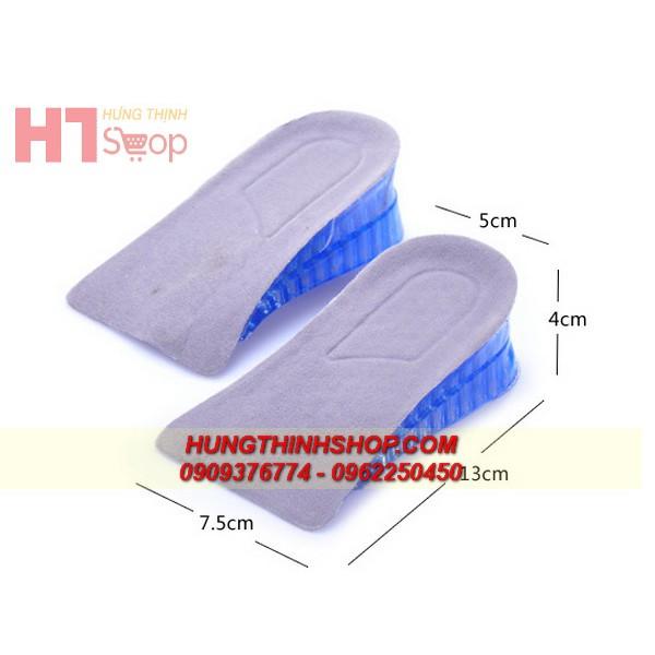 LÓT GIÀY TĂNG CHIỀU CAO GEL NỬA BÀN 2 LỚP (4 CM)