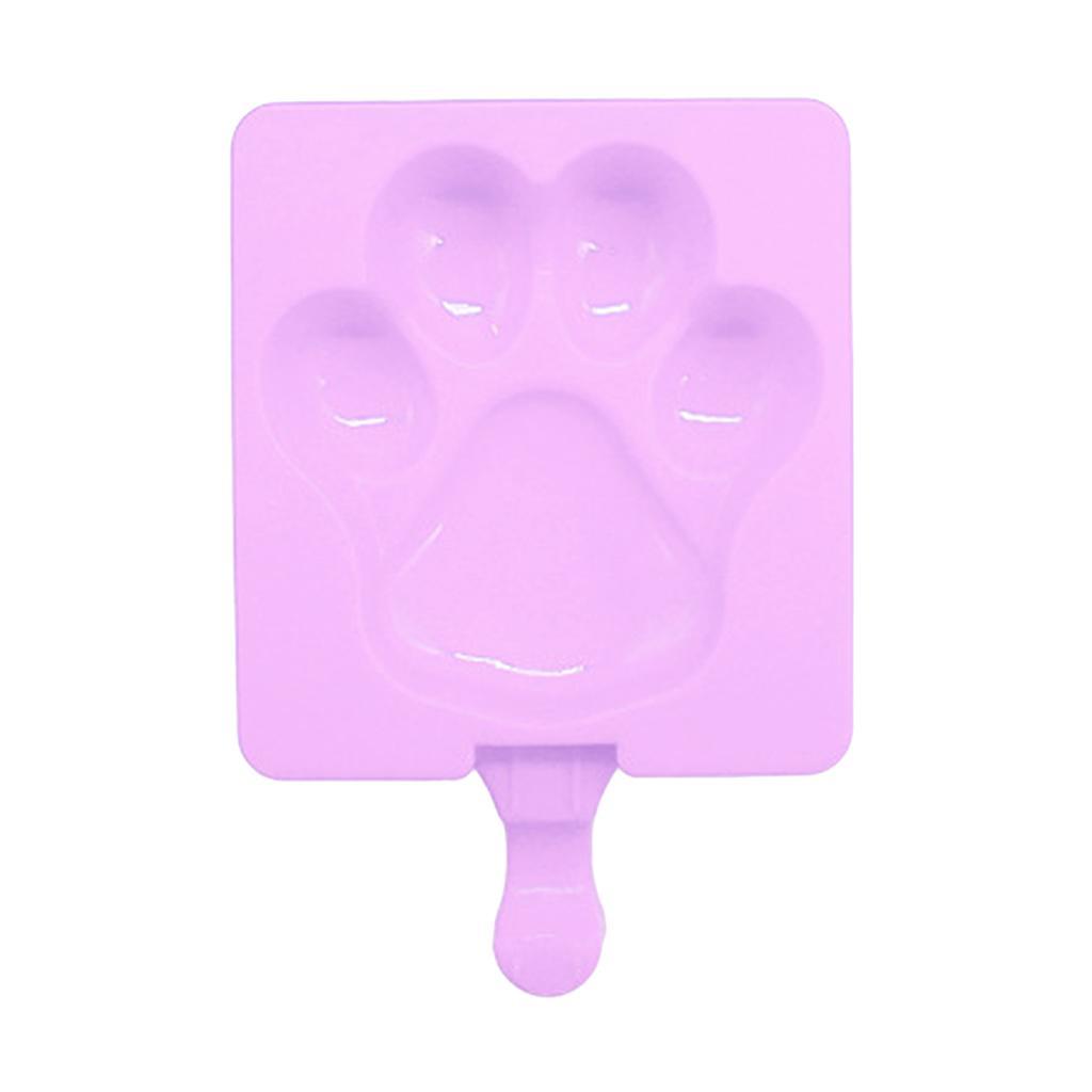 Silicone Ice Cream Popsicle Mold Ice Pop Maker Dessert Treats DIY