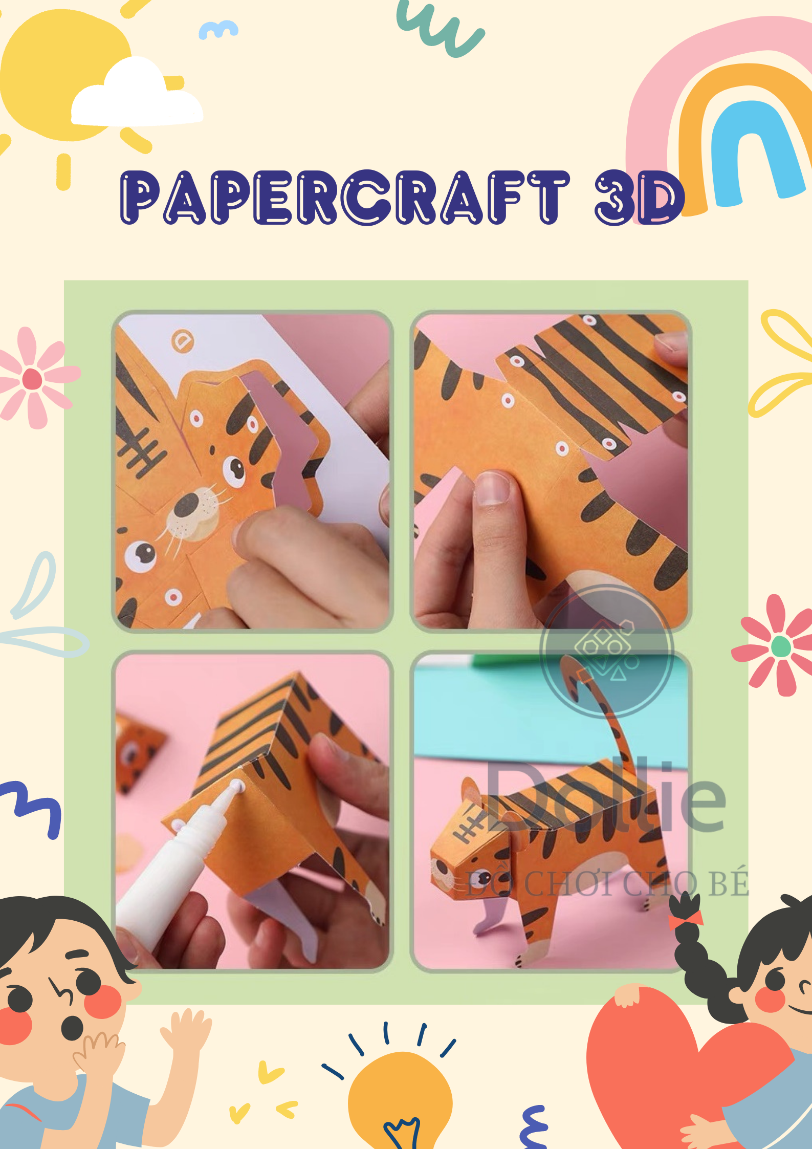 ĐỒ CHƠI PAPERCRAFT 3D