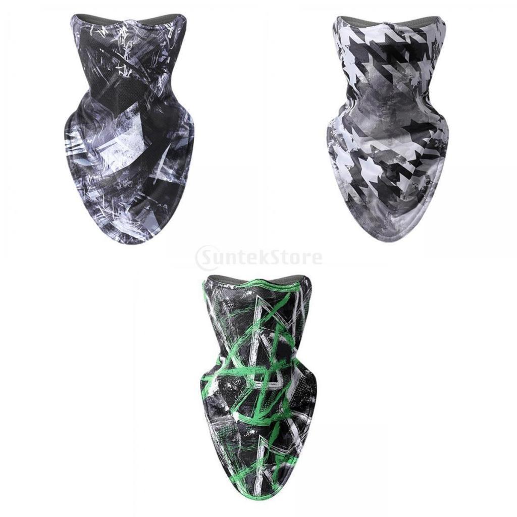 2 Pieces Soft Neck Gaiter Half Face Mask Thick for Cold Weather Outdoor Ski