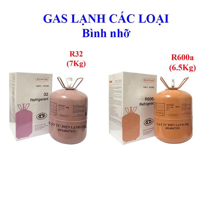 Môi chất lạnh gas bình nhỡ R32 R600a - Ga 32 600 điều hòa tủ lạnh