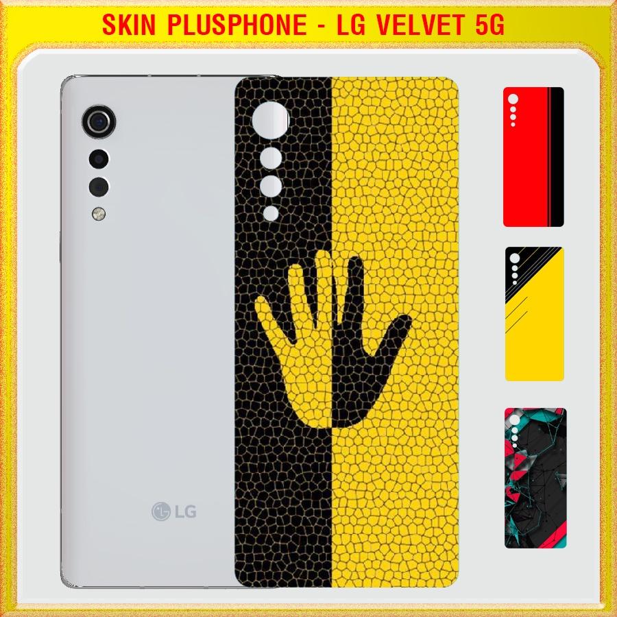 Dán Skin cho điện thoại LG Velvet 5G in phối màu