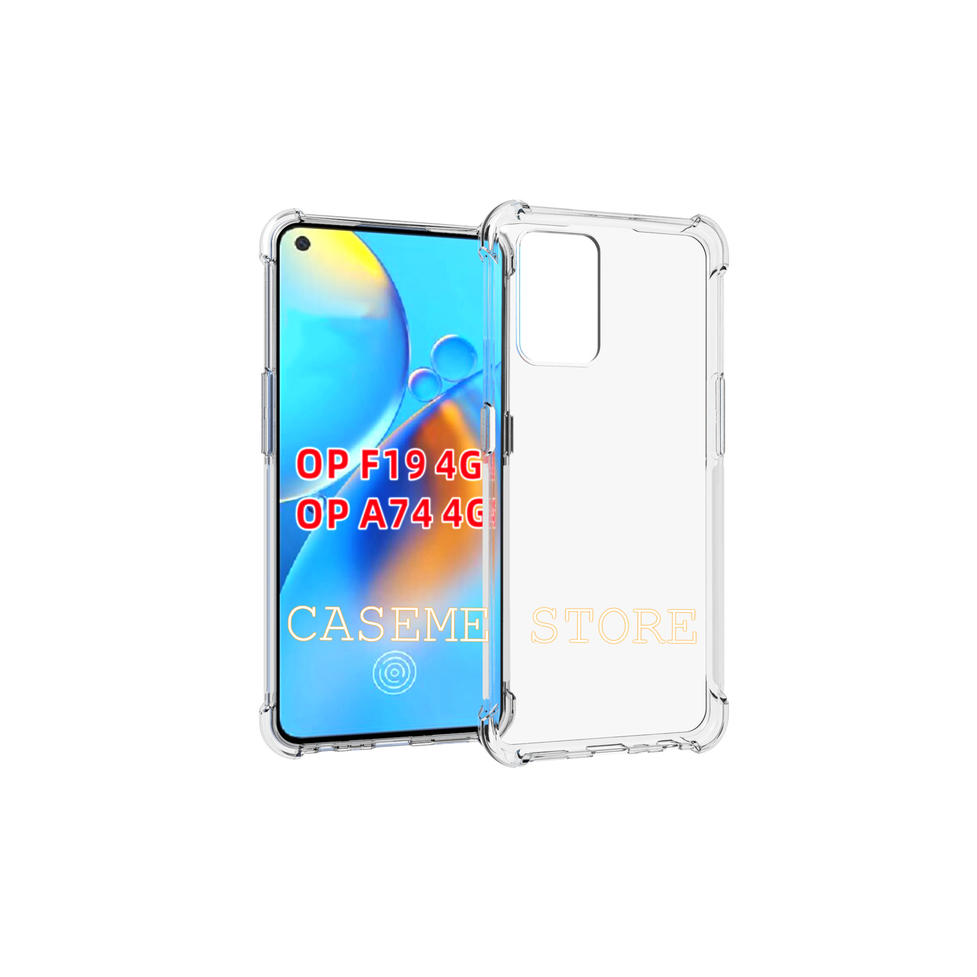 Ốp lưng dẻo trong chống sốc dành cho OPPO A74