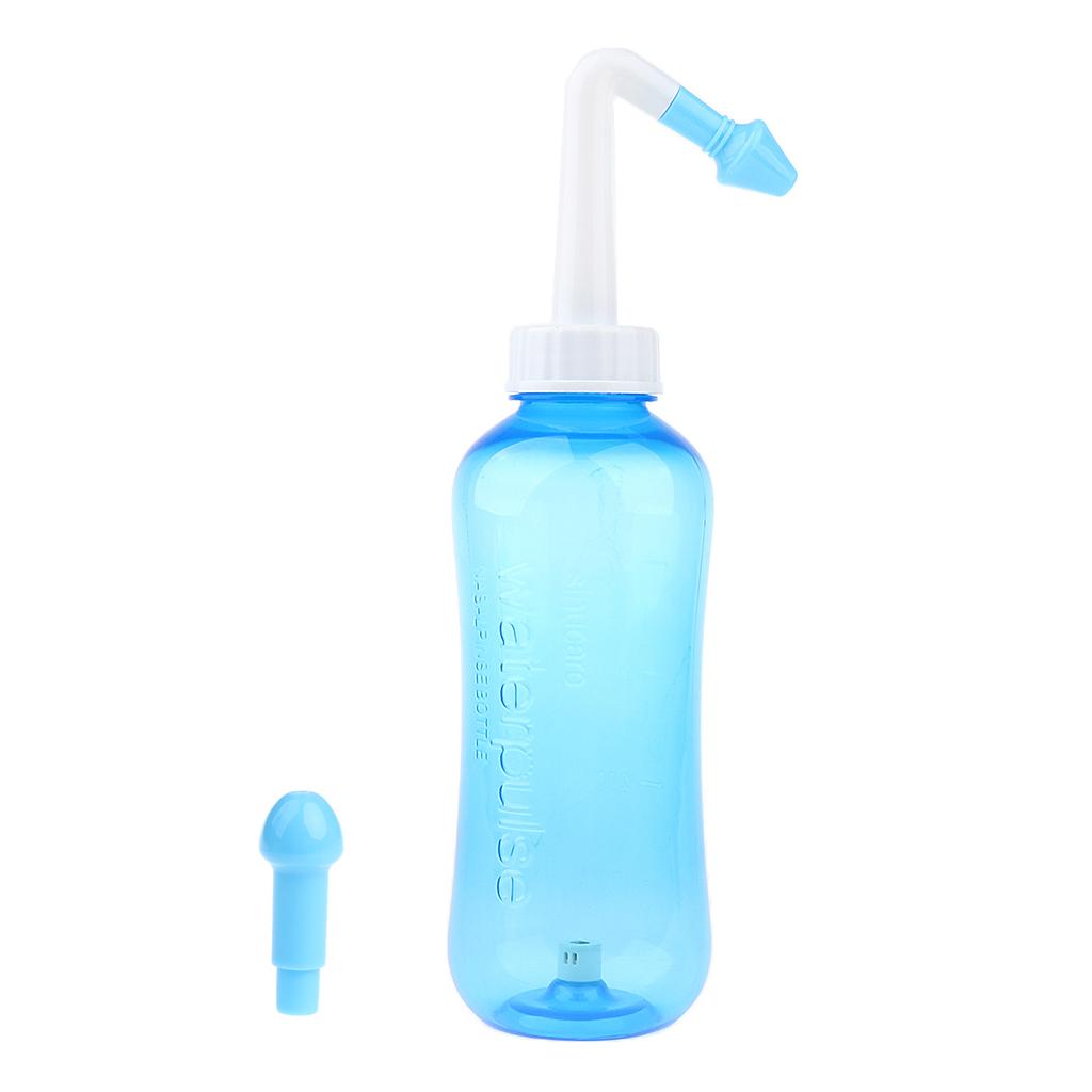 Manual 500ml Nasal Rinsing Bottle Nasal Irrigation Neti Pot Nose Wash System