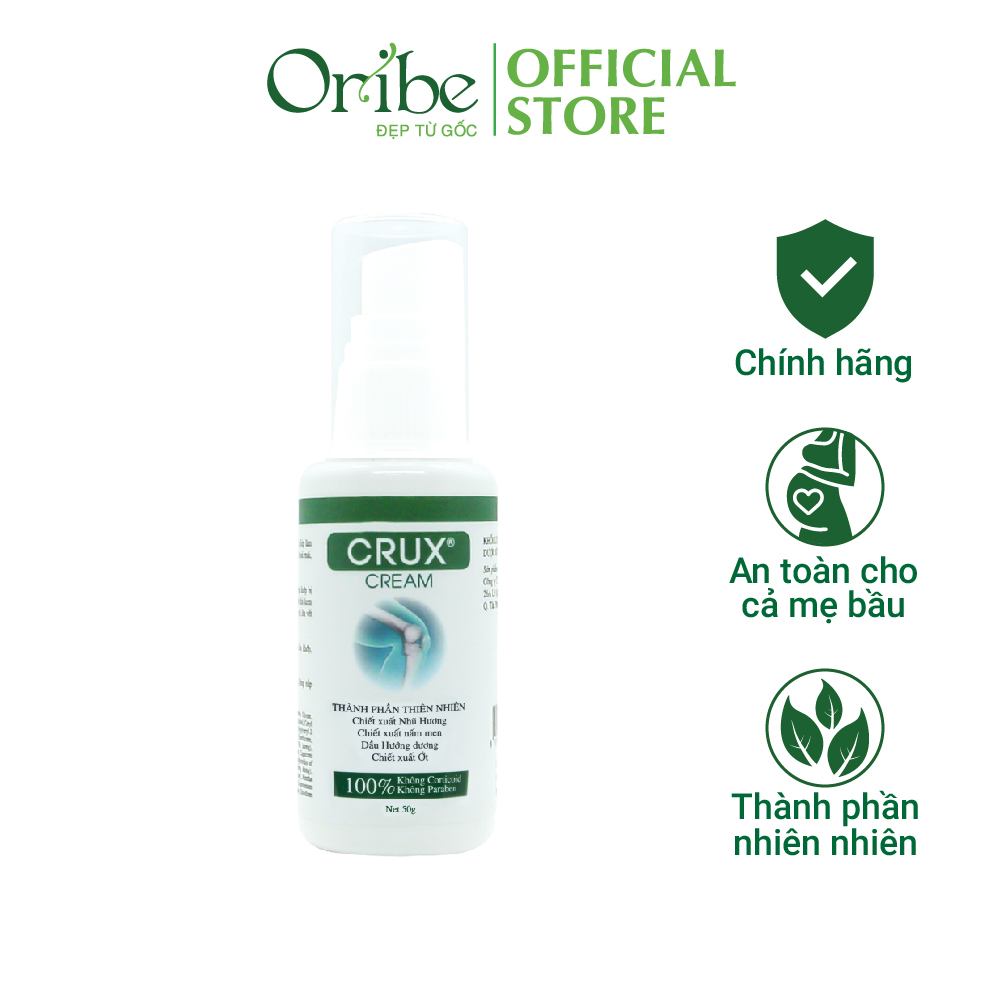 Kem Thoa Hỗ Trợ Xương Khớp Crux Giúp Giảm Đau Chống Viêm Do Khớp Nguyên Liệu Tự Nhiên