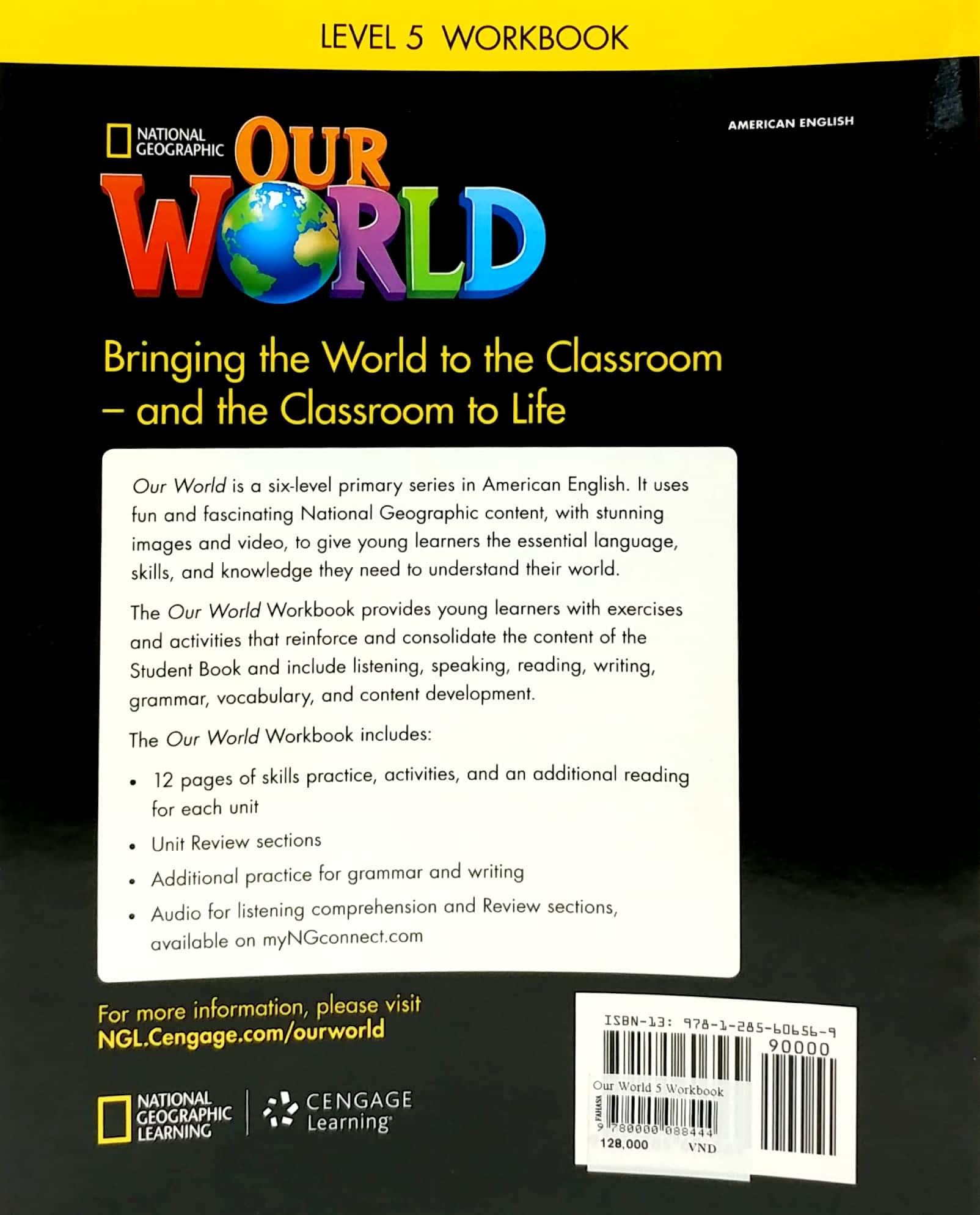 Our World 5 Workbook