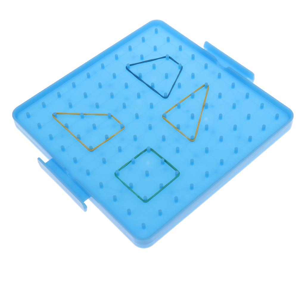 Giáo Dục Trợ Nhựa Geoboard Hình Học Giảng Dạy Nhạc Cụ Sơ Cấp