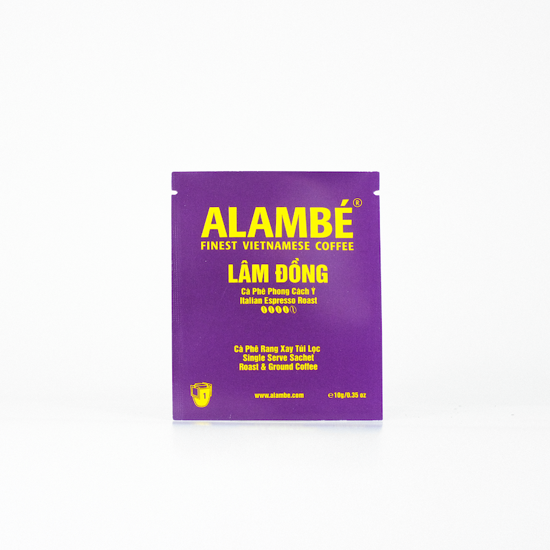 CÀ PHÊ TÚI LỌC ALAMBÉ - LÂM ĐỒNG (18 gói x 10g)