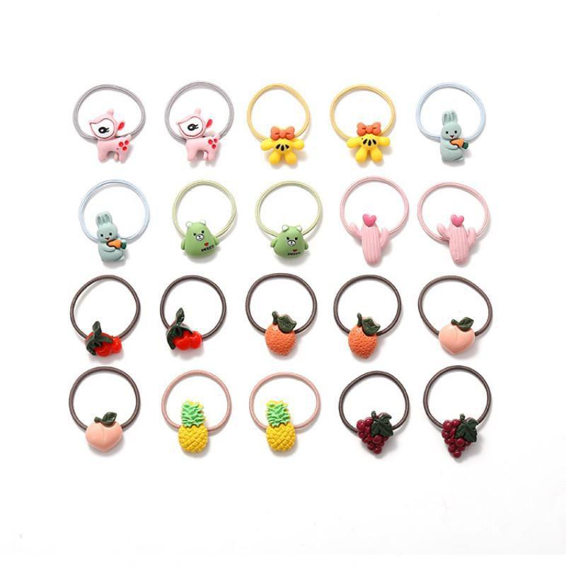 Set 10 dây buộc tóc cho bé gái