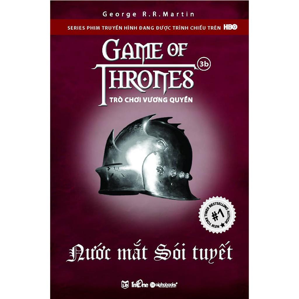 Sách Trò Chơi Vương Quyền 3B - Nước Mắt Sói Tuyết - Alphabooks - BẢN QUYỀN