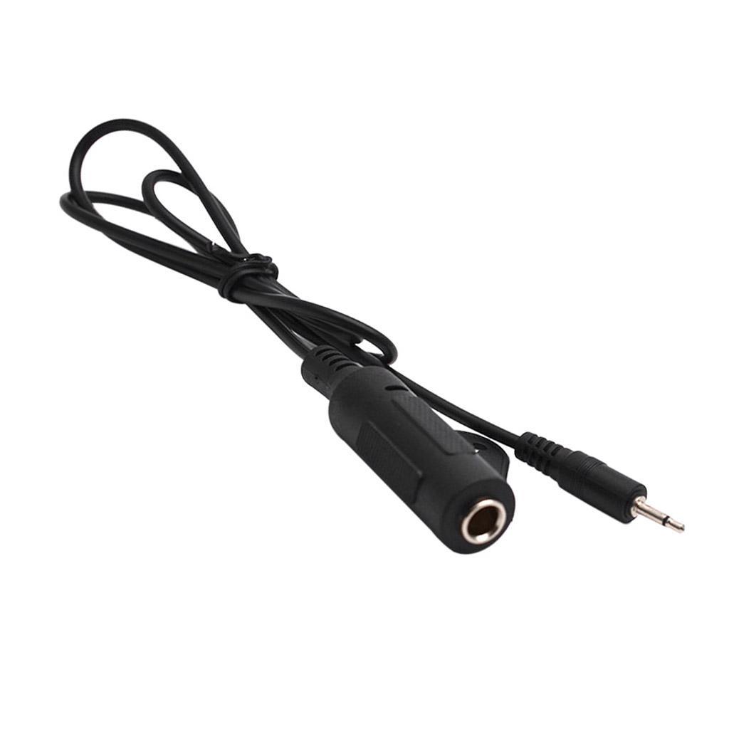 2.5mm to 6.35mm Output Plug Guitar Pickup Audio Cables