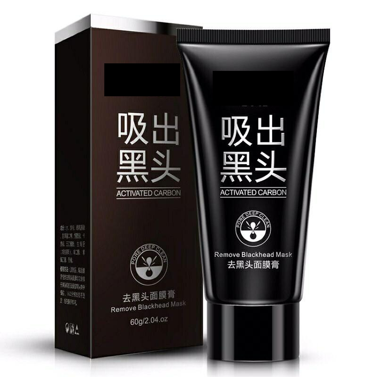 Chai Gel lột mụn đầu đen 60g Than Tre Mặt nạ lột mụn cám hiệu quả an toàn tại nhà không gây kích ứng, mẩn đỏ