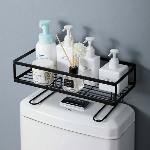 Kệ sắt để đồ trên nắp bồn cầu, kệ để đồ nhà tắm tiện lợi G271-KegacBC