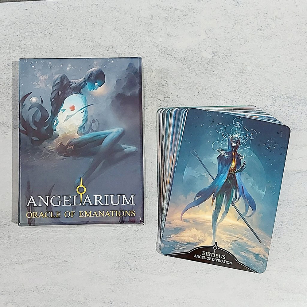 Bài Oracle Angelarium Oracle Of Emanations 32 Lá Bài Tặng File Tiếng Anh Và Đá Thanh Tẩy