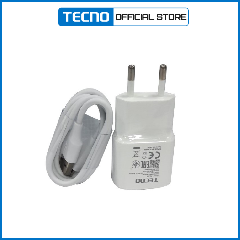 Adapter &amp; Cáp sạc cổng Micro Tecno XCU32 | 10W  - Hàng Chính Hãng