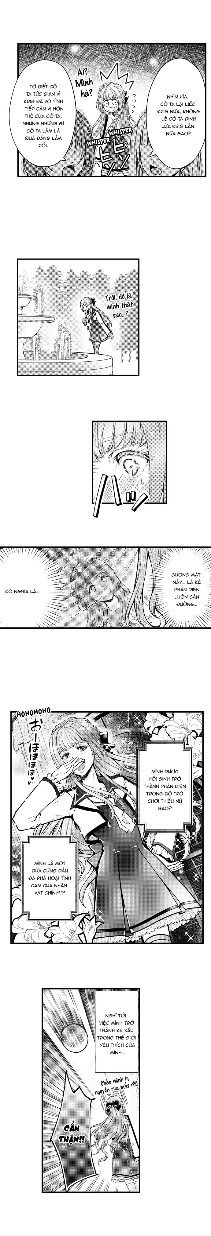 chuyển sinh thành nhân vật phản diện trong otome game chapter 1.2 1