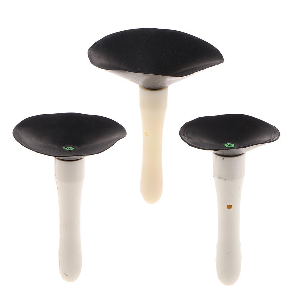 3 Sizes Clay Sculpture Dipping Pottery Tool Kiln Furniture for Clay Handcrafts, with Hole in the Handle for Pottery Glazing