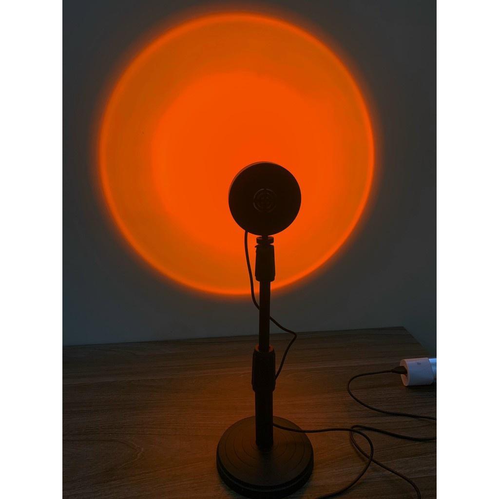 Đèn TikTok Hoàng Hôn 4 Màu Chụp Ảnh Sống Ảo, Quay Video Siêu Đẹp Cỡ 27cm