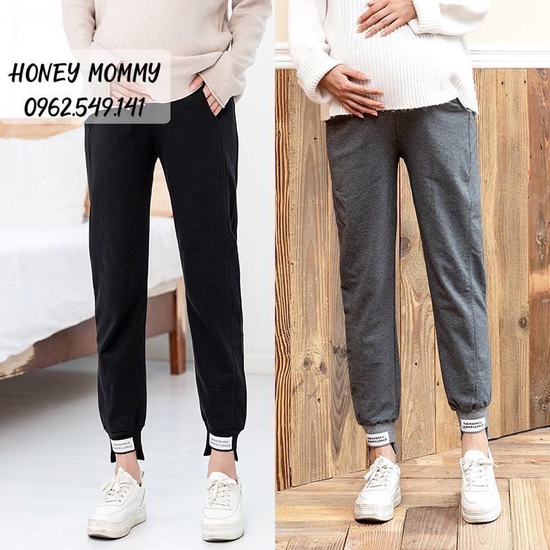 Quần Bầu Bomber Dài Bo Ống Chân Đủ Size 40 - 85kg HX4601 Honey Mommy