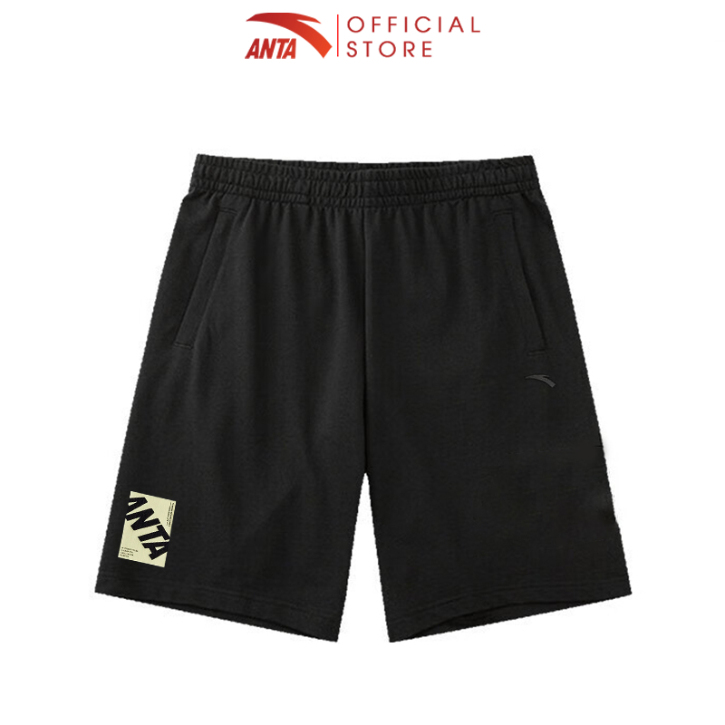 Quần short thể thao nam Anta 852237336 - 2 ĐEN - XL