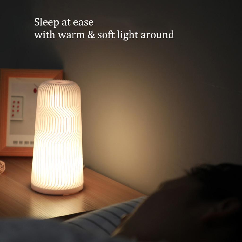 3D Printed Touch Control Night Light Table Bedside Lamp Bedroom Xmas Present