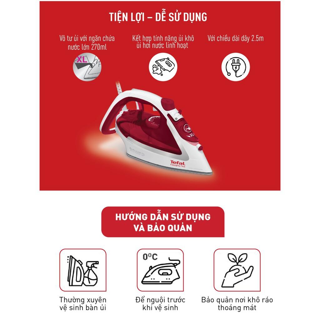 Bàn ủi hơi nước Tefal FV5717E0 - Hàng Chính Hãng