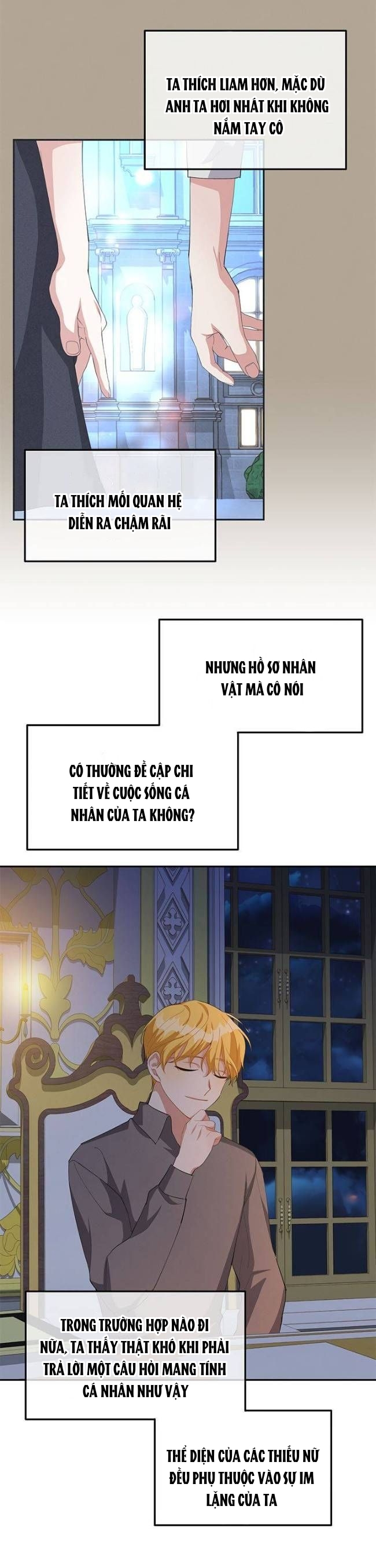 hoàng tử, hãy trả lời em chapter 16 18