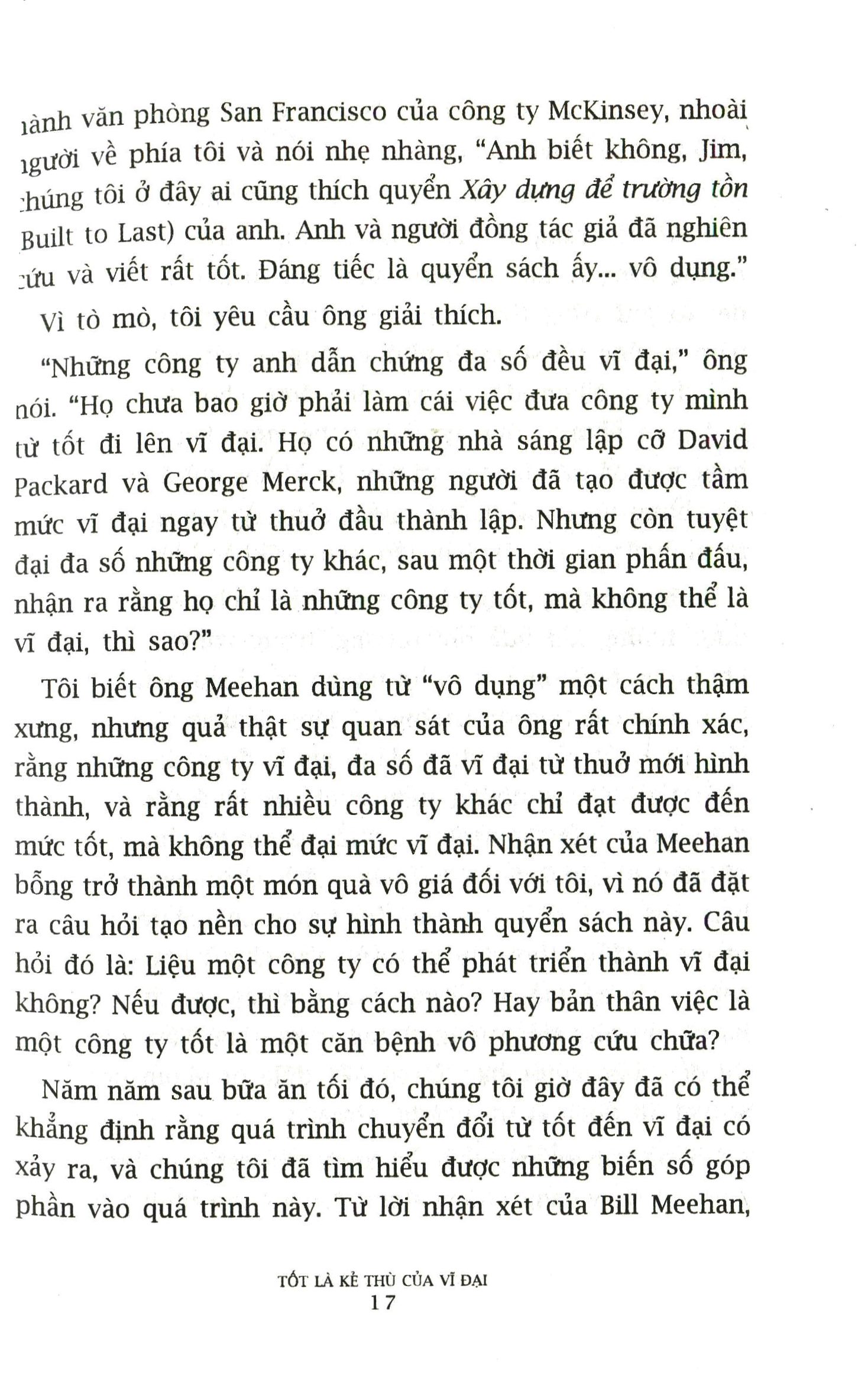 Từ Tốt Đến Vĩ Đại - Jim Collins