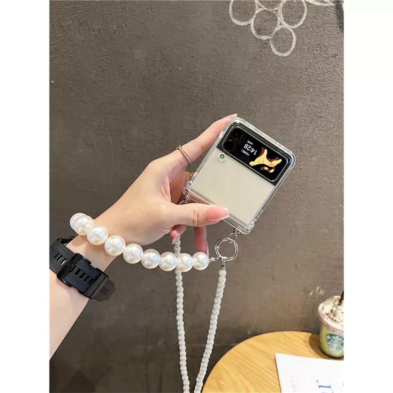 Ốp lưng cho samsung Zflip5 - Zflip3 - Zflip4 - Z flip5 - Z flip 3 - flip 4 - Z flip3 - Z flip4 5G trong suốt