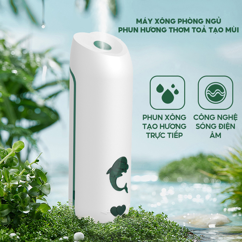 Máy Phun Xông Nước Hoa Khuyếch Tán Mùi Hương Phòng Ngủ Có Chức Năng Hẹn Giờ