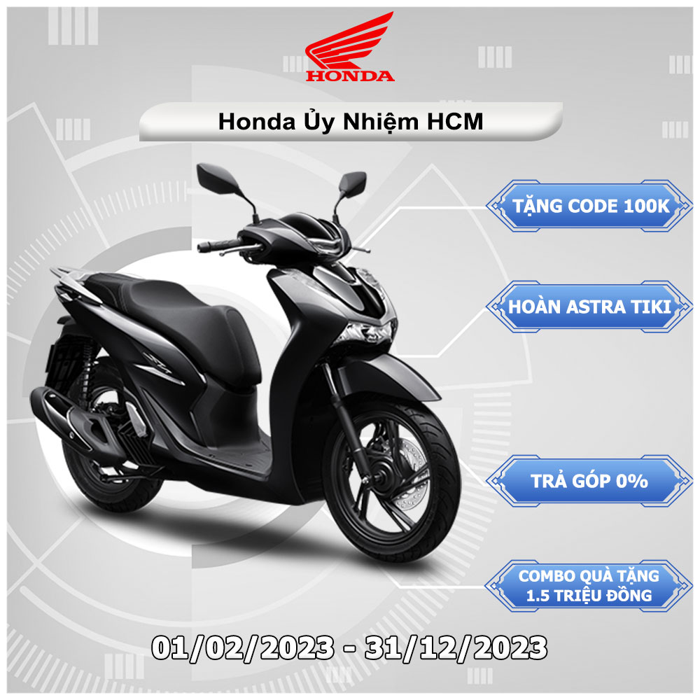 Xe Máy Honda SH 2023 160cc - Phiên Bản Tiêu Chuẩn